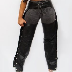 Leather chaps